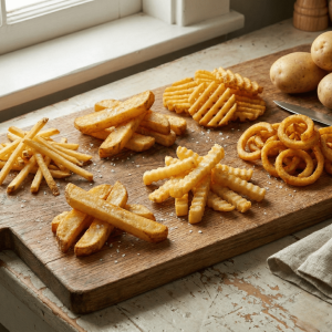 Por qué las papas fritas saben diferente dependiendo de cómo las cortas