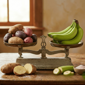 La papa tiene más potasio que el plátano y nadie habla de eso